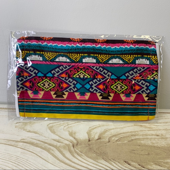 Johnny Was Accessories - Johnny Was Boho Signature Print Face Mask